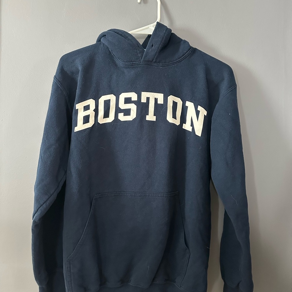 Gildan Boston Dark Blue Hoodie